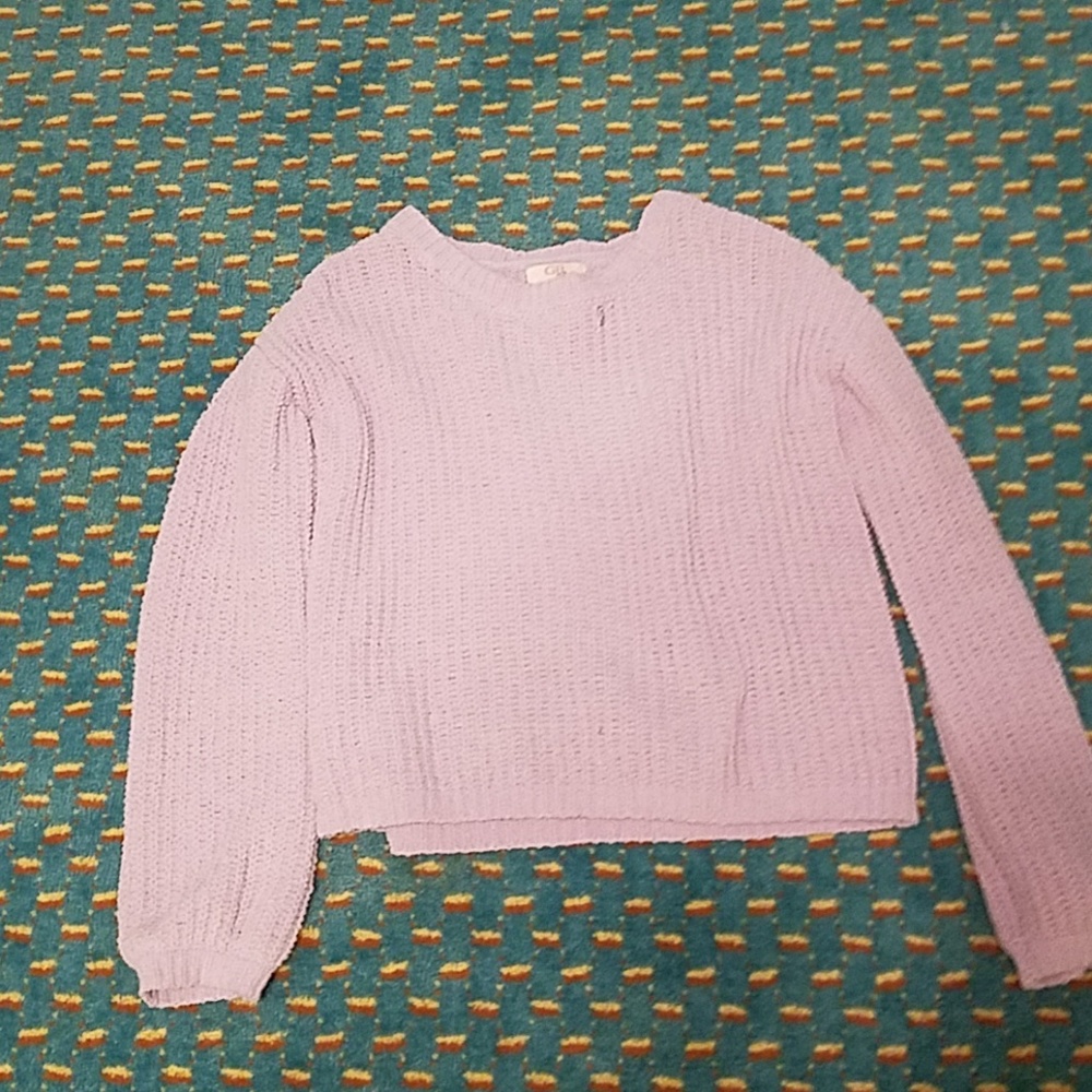 Purple sweater